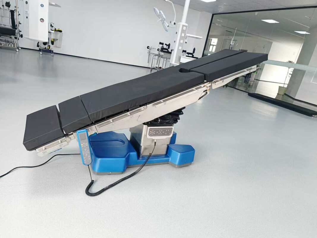 Medical Operating Bed Electrical Hydraulic Surgical Table with 304 Stainless Steel and CE Certification Higher Load Capacity
